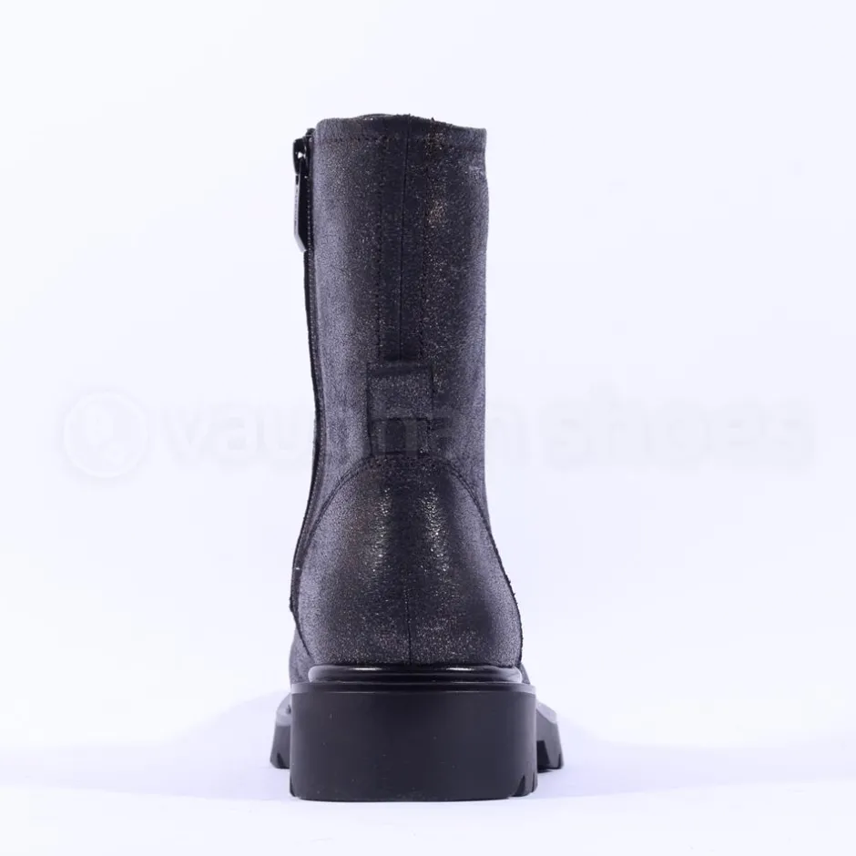 Women Tamaris Nelia Classic Lace Military Boot - Bronze