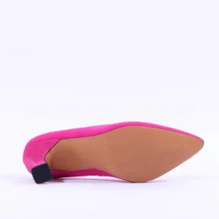 Women Marco Tozzi Nosca Pointed Toe Mid Heel - Pink