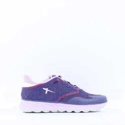 Women Tamaris Nowana Ortholite Trainer - Purple Combi