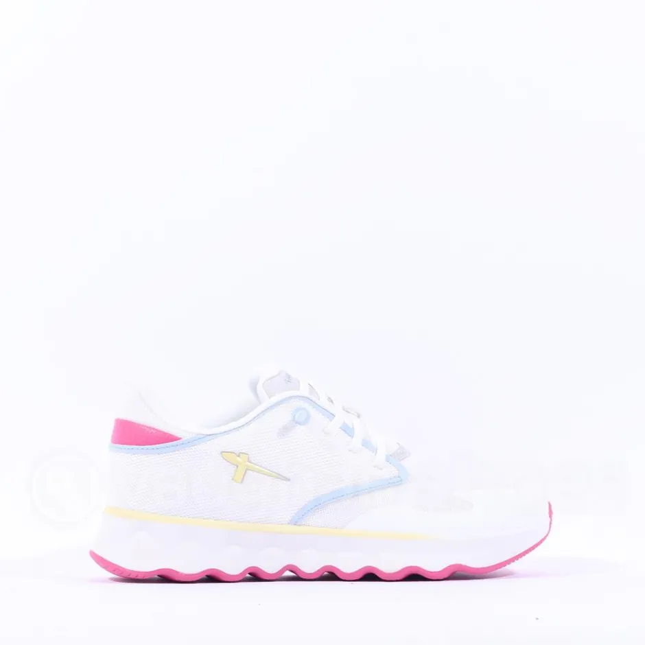 Women Tamaris Nowana Ortholite Trainer - White Combi