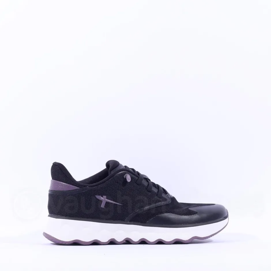 Women Tamaris Nowana Ortholite Trainer - Black Combi