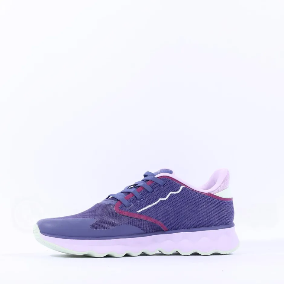 Women Tamaris Nowana Ortholite Trainer - Purple Combi