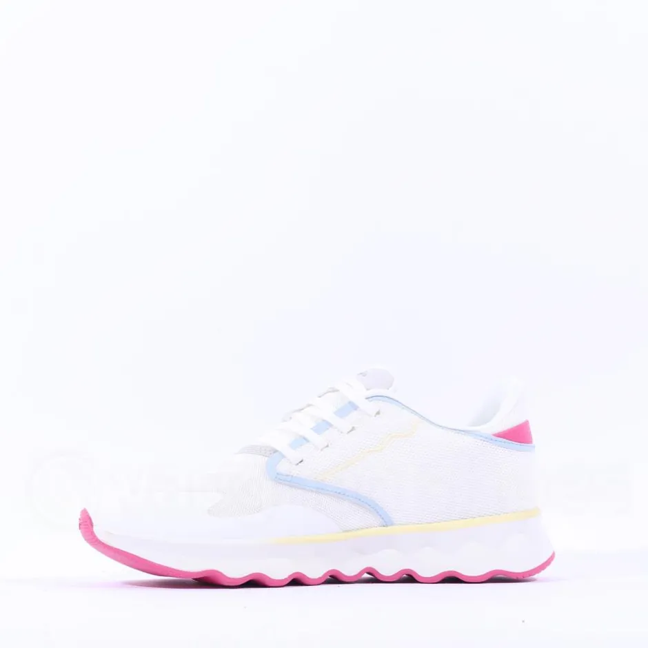 Women Tamaris Nowana Ortholite Trainer - White Combi