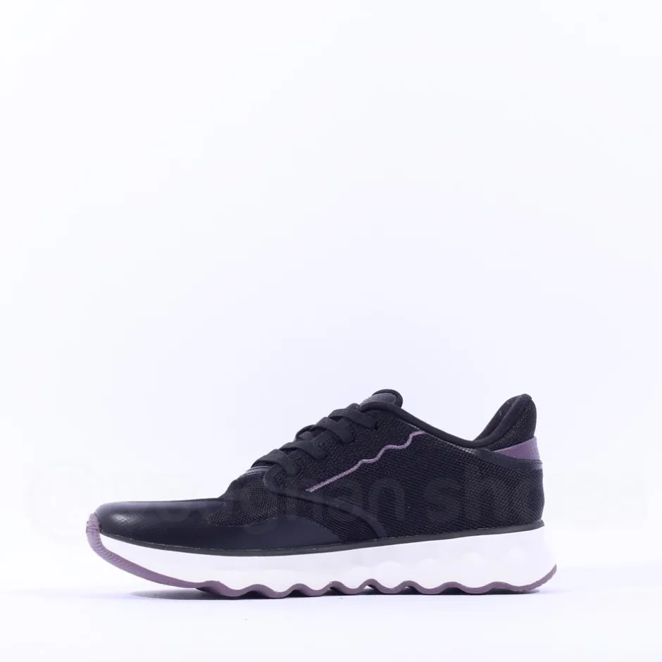 Women Tamaris Nowana Ortholite Trainer - Black Combi