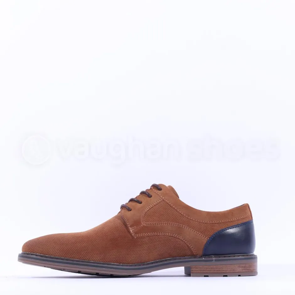Brent Pope Oamaru Laced Shoe - Cognac