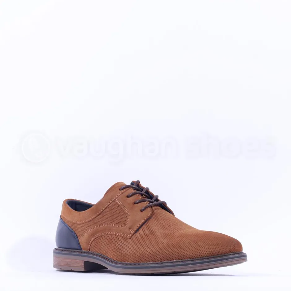 Brent Pope Oamaru Laced Shoe - Cognac