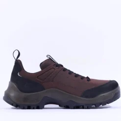 Ecco Men Offroad Waterproof Hiking Shoe - Brown Leather