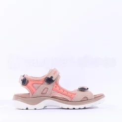 Women Ecco Women Offroad Yacatan Sandal - Nude Coral