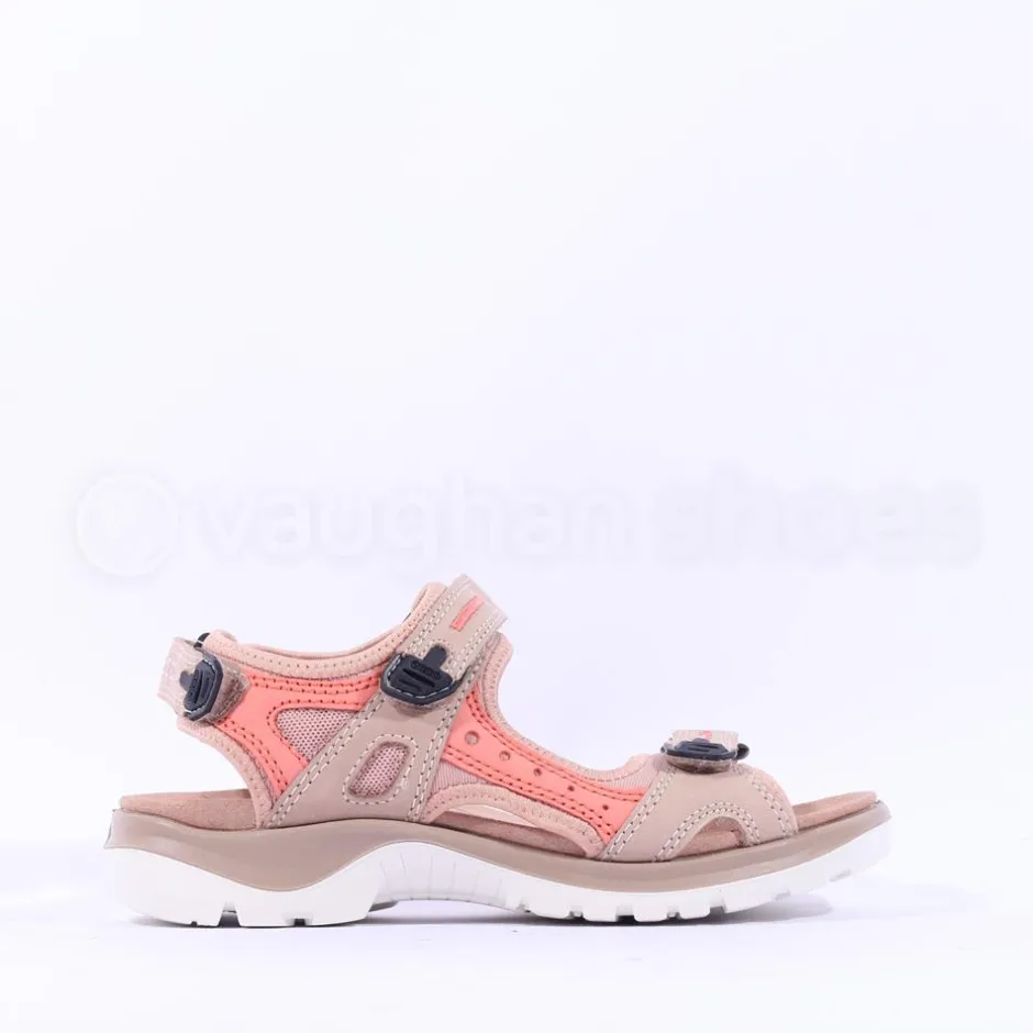 Women Ecco Women Offroad Yacatan Sandal - Nude Coral