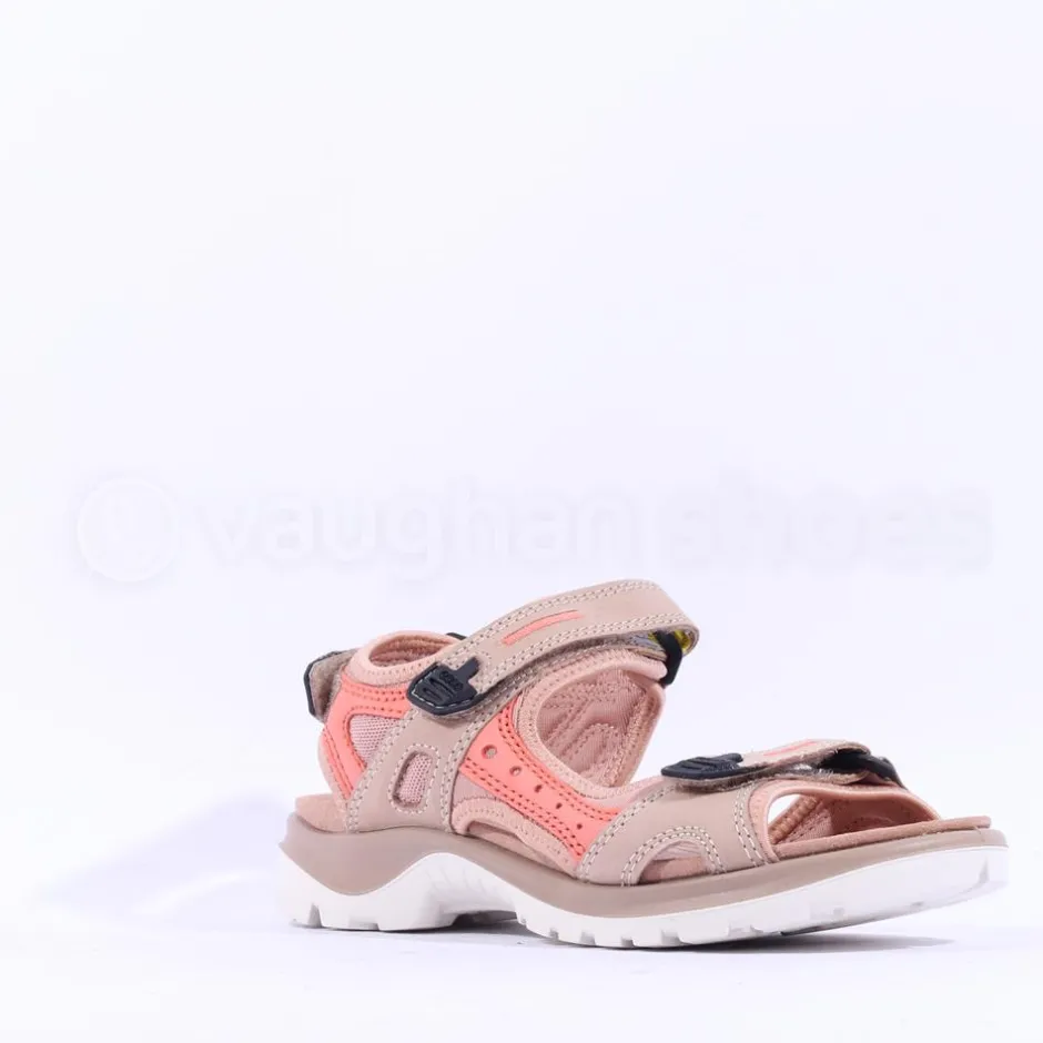 Women Ecco Women Offroad Yacatan Sandal - Nude Coral