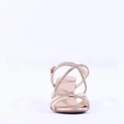Women Sorento Oldwalls Castle Block High Heel - Gold