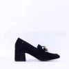 Women Kate Appleby Onger Blockheel Link Loafer - Black