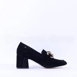Women Kate Appleby Onger Blockheel Link Loafer - Black
