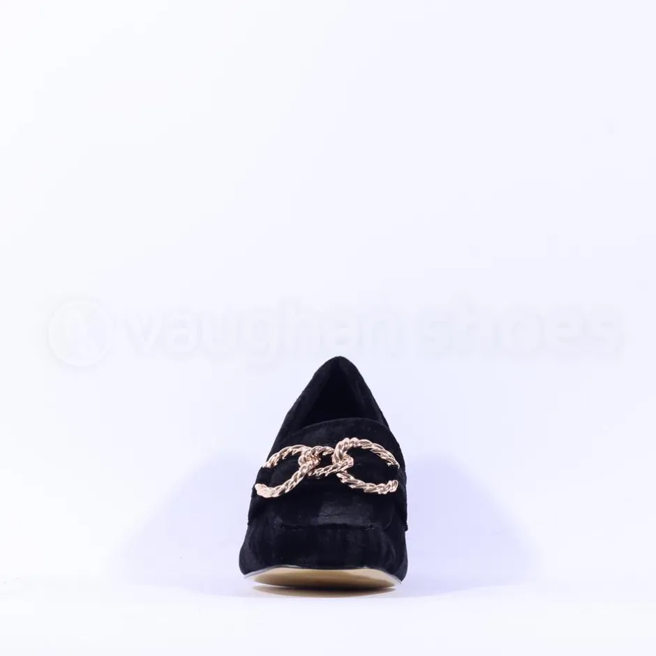Women Kate Appleby Onger Blockheel Link Loafer - Black