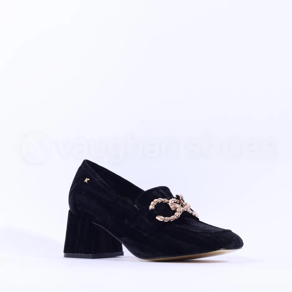 Women Kate Appleby Onger Blockheel Link Loafer - Black