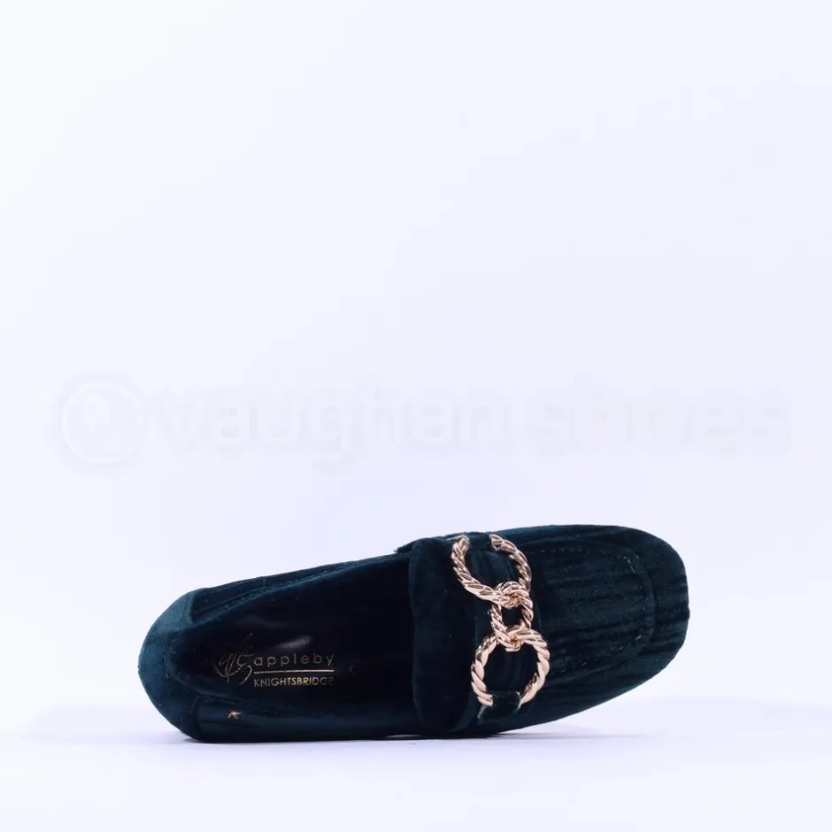 Women Kate Appleby Onger Blockheel Link Loafer - Green