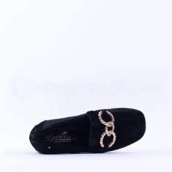 Women Kate Appleby Onger Blockheel Link Loafer - Black
