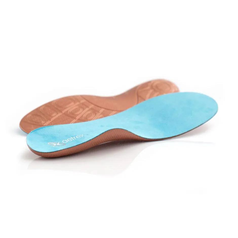 Aetrex Orthotic Thin Insole - Blue
