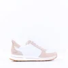 Women Ara Osaka 2.0 Bungee Lace Easy Slip On - White Beige