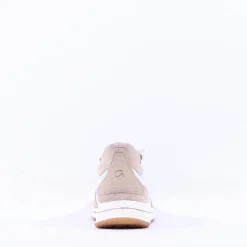 Women Ara Osaka 2.0 Bungee Lace Easy Slip On - White Beige
