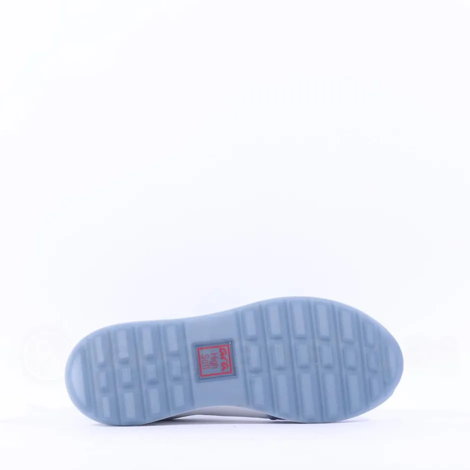 Women Ara Osaka 2.0 Bungee Lace Easy Slip On - White Blue