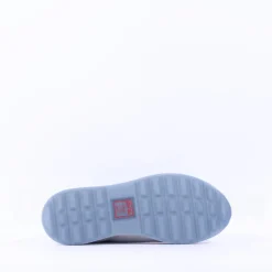 Women Ara Osaka Comfort Laced Trainer Side Zip - Silver Ice