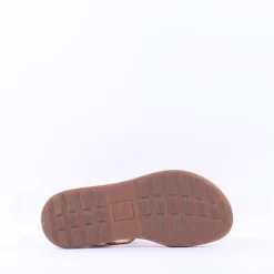 Women Ara Osaka Metal Plate Velcro Sandal - Gold