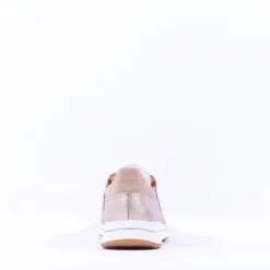 Women Ara Osaka Slip On Buckle Wedge - Beige Gold