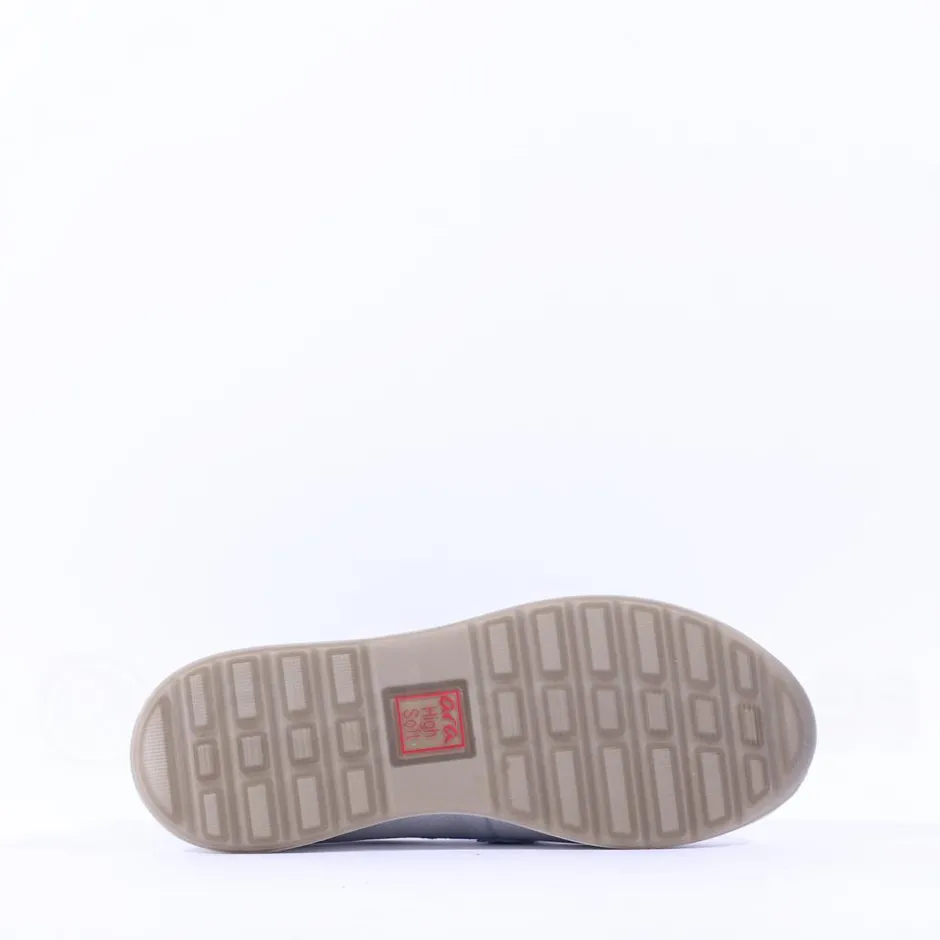 Women Ara Osaka Slip On Buckle Wedge - Silver Ice