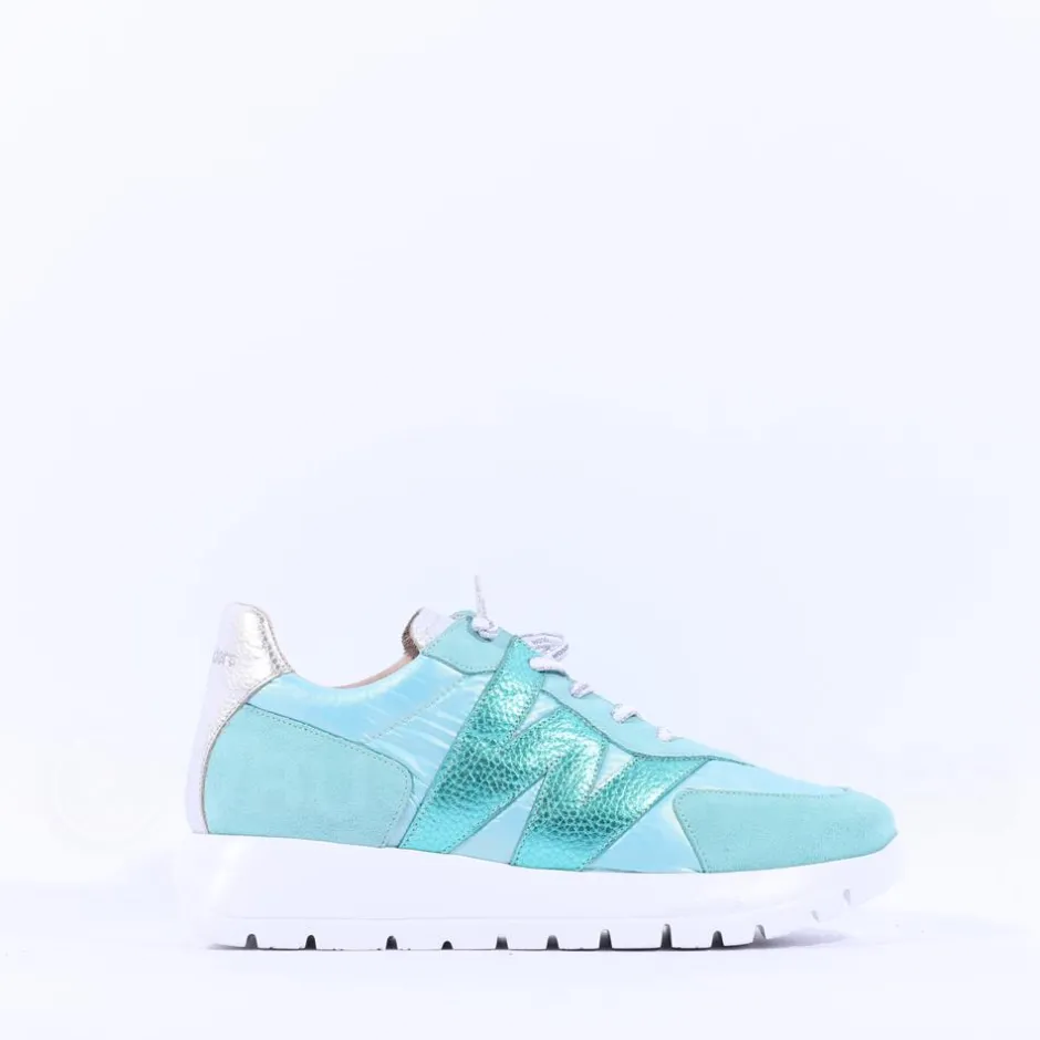 Women Wonders Oslo Bungee Lace W Trainer - Turquoise