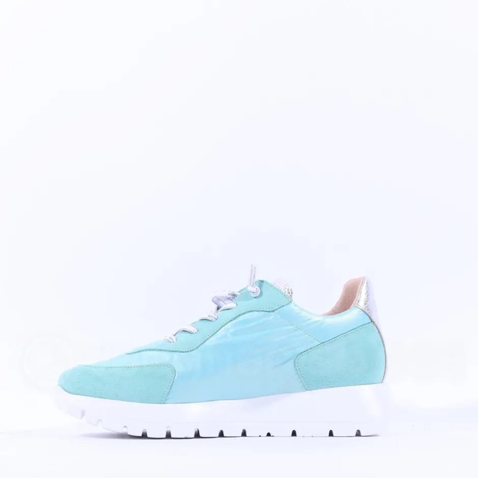 Women Wonders Oslo Bungee Lace W Trainer - Turquoise