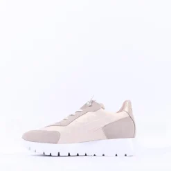 Women Wonders Oslo Bungee Lace W Trainer - Beige Gold