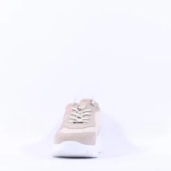 Women Wonders Oslo Bungee Lace W Trainer - Beige Gold