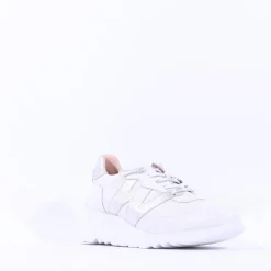 Women Wonders Oslo Bungee Lace W Trainer - White Silver