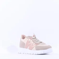 Women Wonders Oslo Bungee Lace W Trainer - Beige Gold