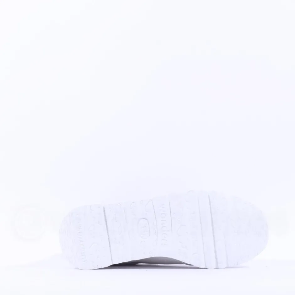 Women Wonders Oslo Bungee Lace W Trainer - White Silver