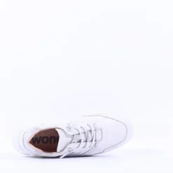 Women Wonders Oslo Bungee Lace W Trainer - White Silver