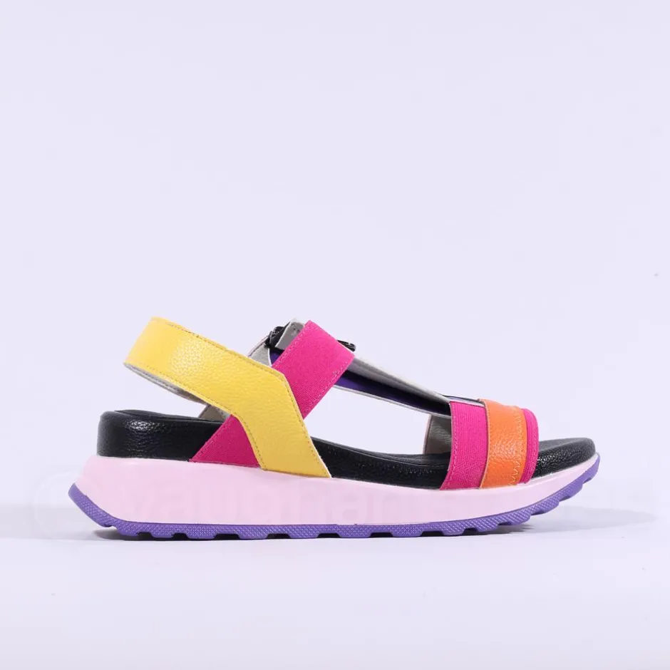 Women Tommy Bowe Ladies Owsiang Zip Sandal - Neon