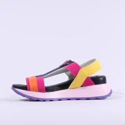 Women Tommy Bowe Ladies Owsiang Zip Sandal - Neon