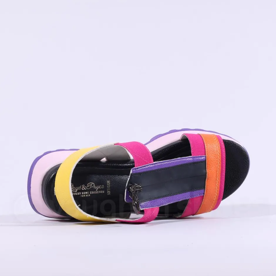 Women Tommy Bowe Ladies Owsiang Zip Sandal - Neon
