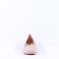 Women Peter Kaiser Padua Block Heel Court Shoe - Sand Suede