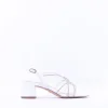 Women Tamaris Paola Strappy Block Heel Sandal - White