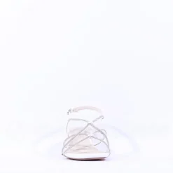 Women Tamaris Paola Strappy Block Heel Sandal - White