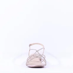 Women Tamaris Paola Strappy Block Heel Sandal - Gold