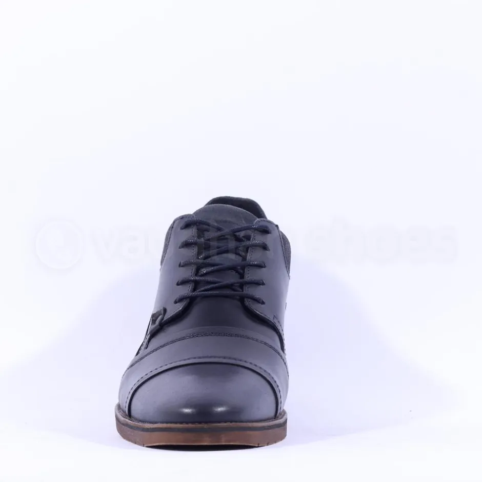 Tommy Bowe Parke Toe Cap Smart Boot - Navy Leather