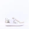 Women Tamaris Patrizia Platform Trainer - Gold Silver