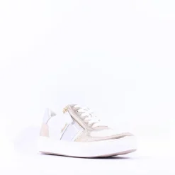 Women Tamaris Patrizia Platform Trainer - Gold Silver