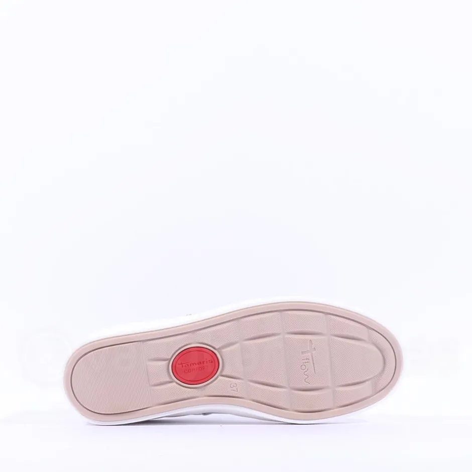 Women Tamaris Patrizia Platform Trainer - Gold Silver