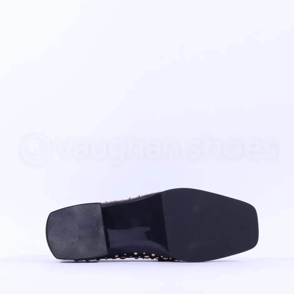 Women Kate Appleby Peniston Studded Loafer - Black Gold