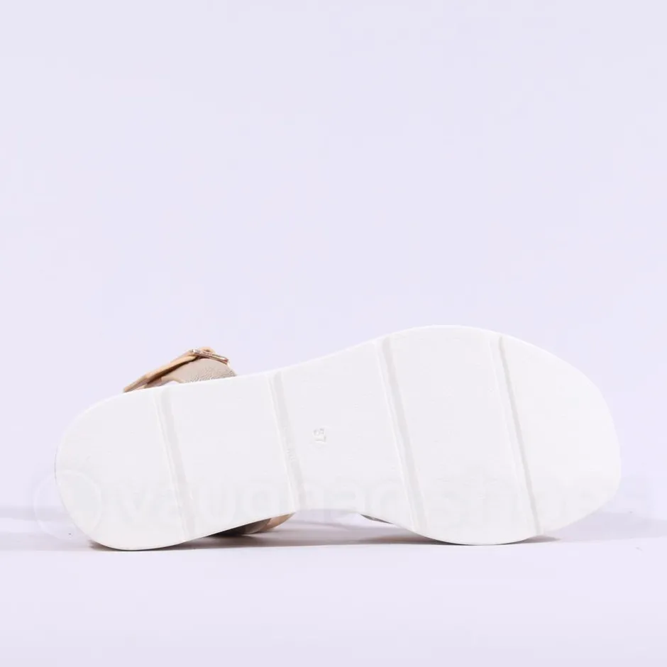 Women Repo Platform Espadrille Sandal - Gold